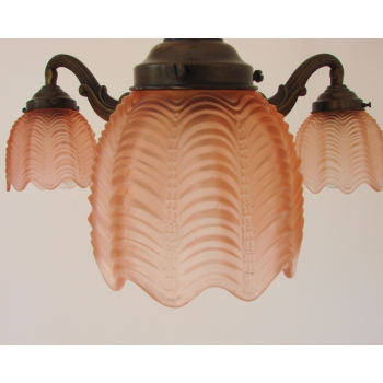 Oryginalna lampa sufitowa Art Deco.